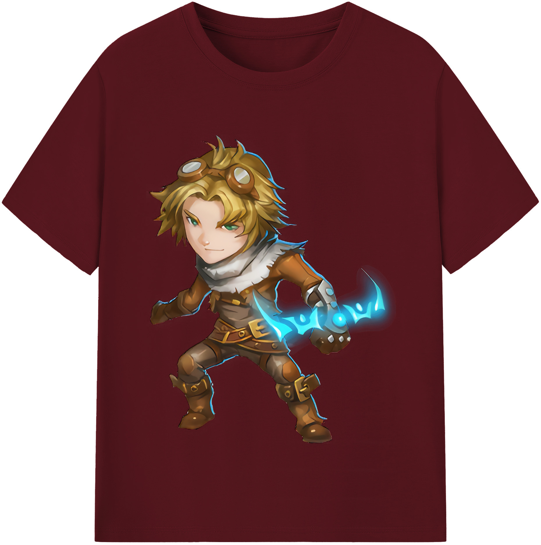 リーグ・オブ・レジェンド League of Legends LOL 綿100％半袖Tシャツ（フロントプリント）